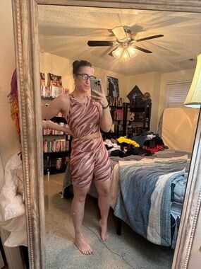 harmony balance Dusty Rose Active Crop Tank